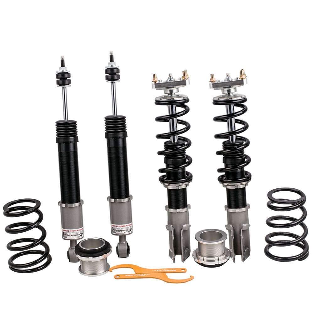 Skruppesett egnet for Ford Mustang SN95 (1994-2004) | Coilovers med 24-trinns justerbar demping, høydejusterbar