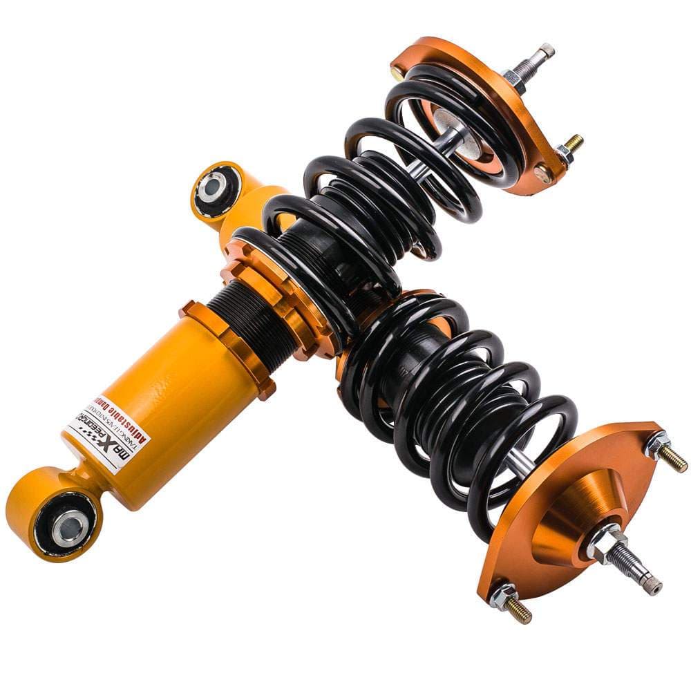 Coilover-kit geschikt för Mazda MX-5 NA NB 1989-2005 | Coilovers med 24-stegs justerbar dämpning, sänkning 1-3 tum