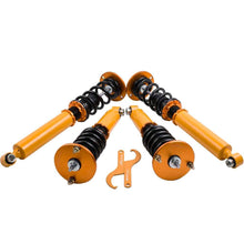 Last bildet i gallerivisningen, Coiloversett egnet for Nissan Skyline R33 ECR33 ER33 HR33 1993–1998 | Høydejusterbare coilovers, senking 25–75 mm