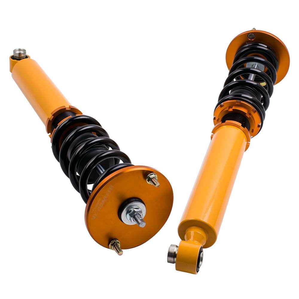 Coiloversett egnet for Nissan Skyline R33 ECR33 ER33 HR33 1993–1998 | Høydejusterbare coilovers, senking 25–75 mm