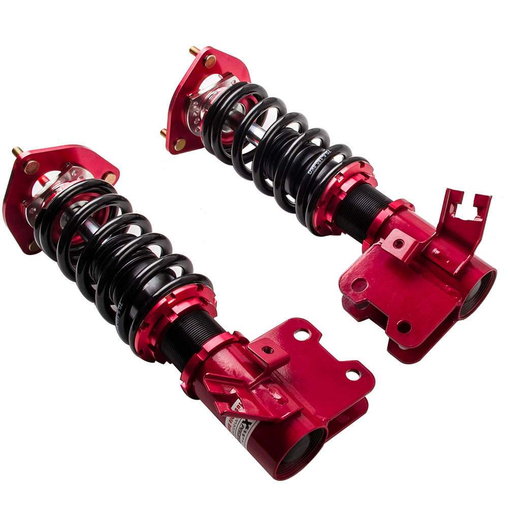 Coilovers (gängade stötdämpare) passar till Nissan S13 Silvia, 200SX, 180SX, 240SX 1989-1998 | Coilovers 24-stegs justerbar dämpning, höjdjusterbara