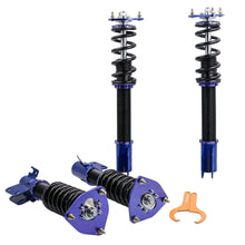 Ladda upp bild till gallerivisning, Coilover-kit geschikt för Subaru Impreza WRX STI GDA GDB, Forester SG (2000-2008) | Coilover-sänkning 1-3 tum, camberplattor fram