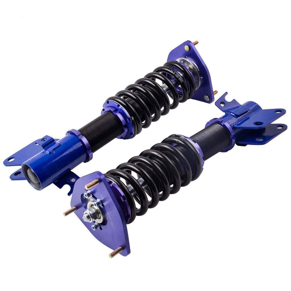 Coilover-kit geschikt för Subaru Impreza WRX STI GDA GDB, Forester SG (2000-2008) | Coilover-sänkning 1-3 tum, camberplattor fram