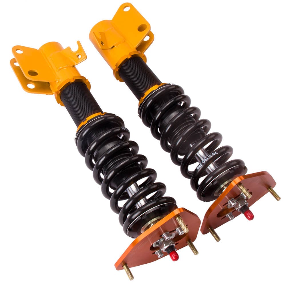 Senkesett egnet for Subaru Impreza WRX STI GDA GDB, Forester SG (2000-2008) | Coilovers 24-veis justerbare, senking 25-75 mm