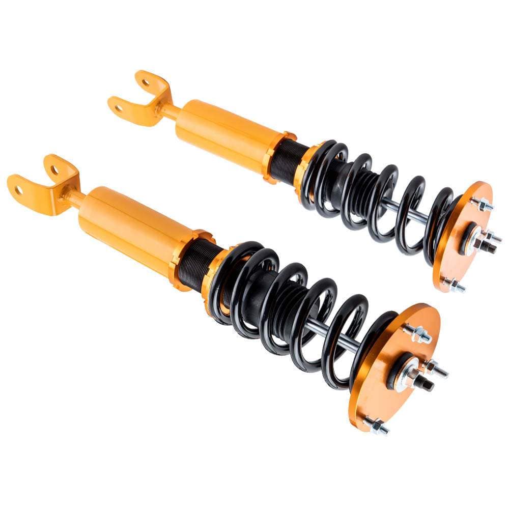 Justerbart senkesett (coilovers) sett med 4, passer til Toyota Supra 3.0 1993-1998, Lexus SC300 SC400 1992-2000 | foran 10 kg/mm bak 7 kg/mm