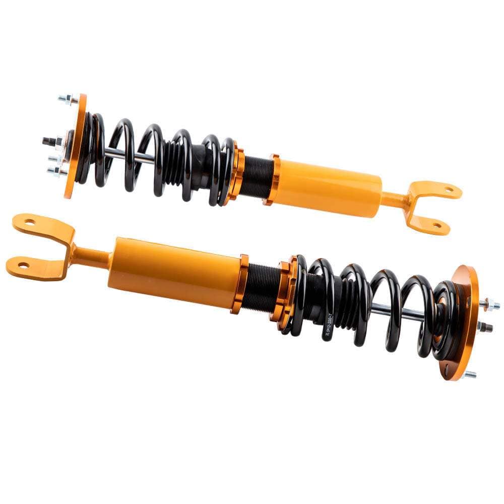 Justerbart senkesett (coilovers) sett med 4, passer til Toyota Supra 3.0 1993-1998, Lexus SC300 SC400 1992-2000 | foran 10 kg/mm bak 7 kg/mm