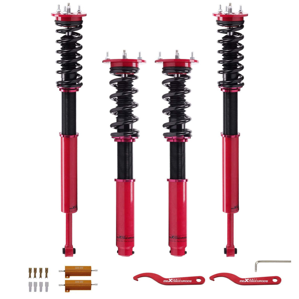 Gängvägsfjädring lämplig för Mercedes-Benz S-Klass W220 2000-2006 med Airmatic (ej 4Matic) | Coilovers
