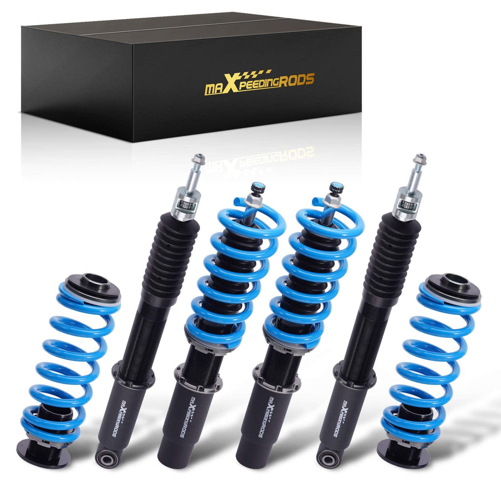 Maxpeedingrods T6 coilovers, passer til Audi A6 C7 2012-2018 og A7 quattro 4G8 | 24 trins justerbare coilovers, sænkning 25-75 mm