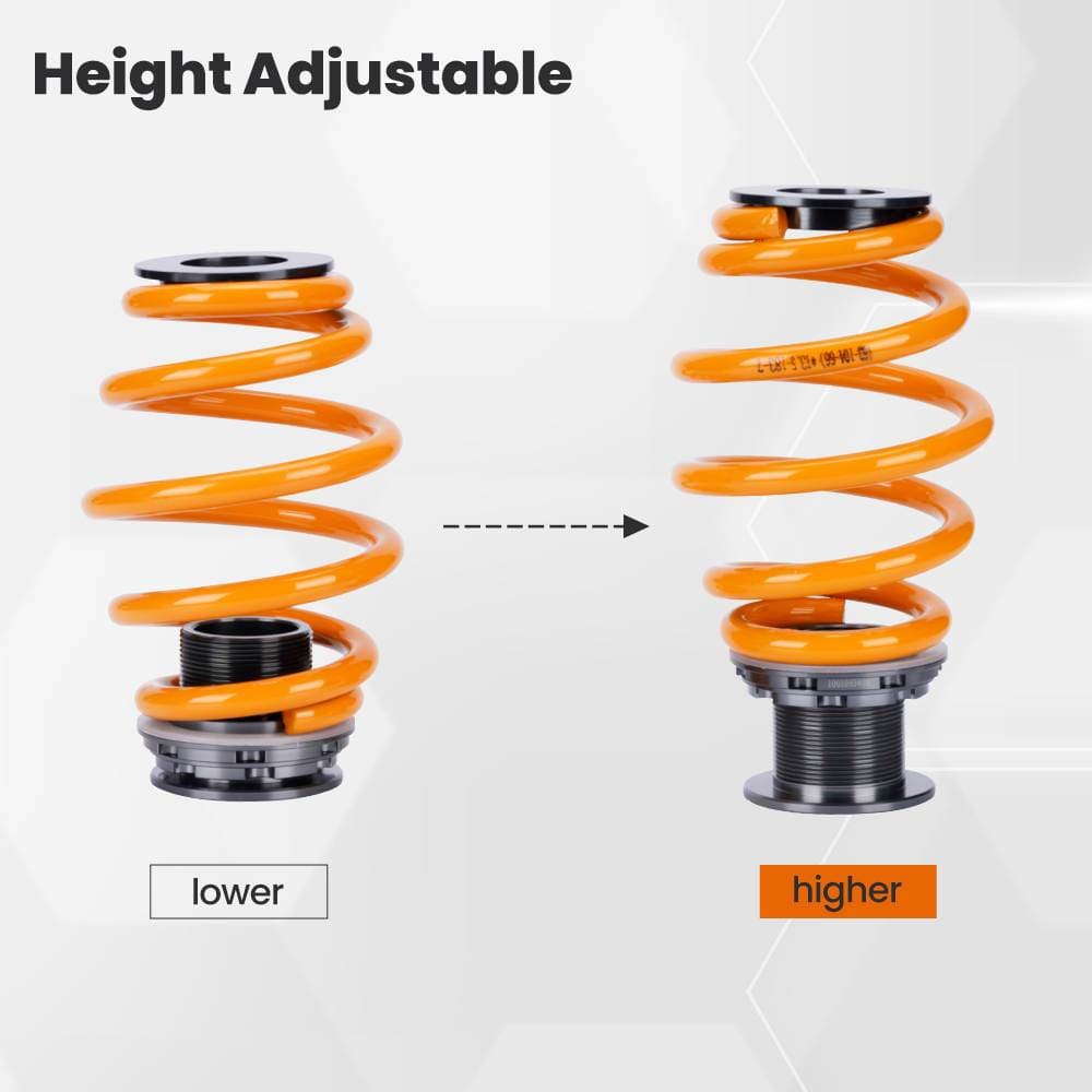 Maxpeedingrods T6 coilovers passar till BMW 3-serie E36 coupé, cabriolet, touring (1991-1999) | Höjdjusterbara coilovers