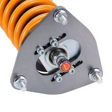 Ladda upp bild till gallerivisning, Maxpeedingrods T6 coilovers (gängade stötdämpare) passar till Mitsubishi Lancer Evolution 7 8 9 (CT9A) 2001-2007 | 24-stegs justerbara coilovers