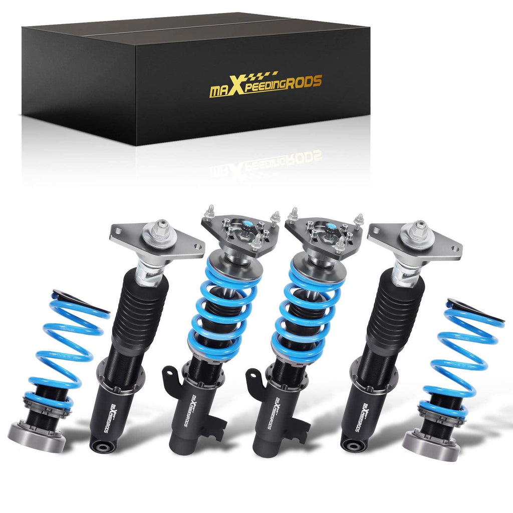 Maxpeedingrods T6 coilovers passar till Ford Focus ST 2013-2018 | Höjdjusterbara coilovers, sänkning 25-75 mm