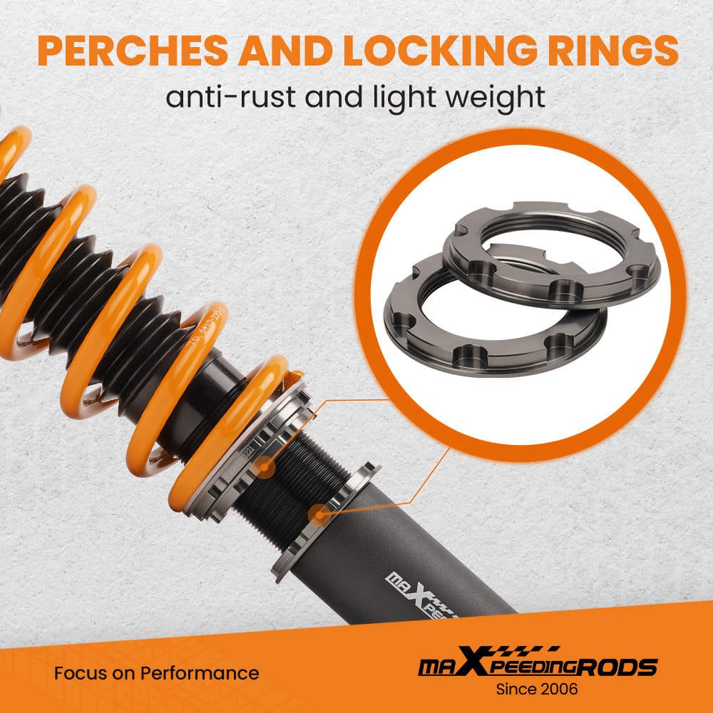Maxpeedingrods T6 skruesett egnet for Honda CR-V RD1 RD3 (1996-2001) | 24-veis justerbare coilovers, FWD og AWD