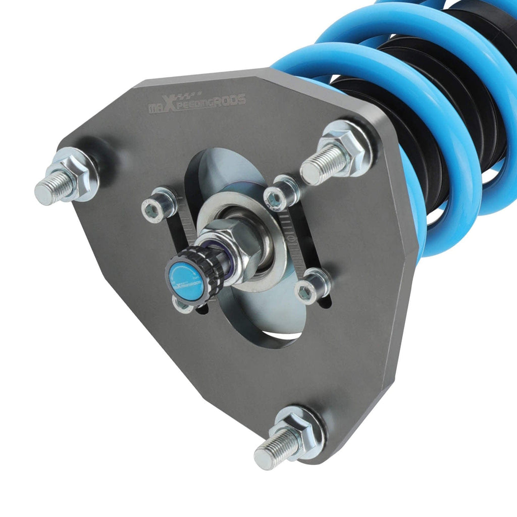 Maxpeedingrods T6 coilovers (gängade stötdämpare) passar till Mitsubishi Lancer CS6A CS7A Ralliart FWD 2002-2006 | 24-stegs justerbara coilovers