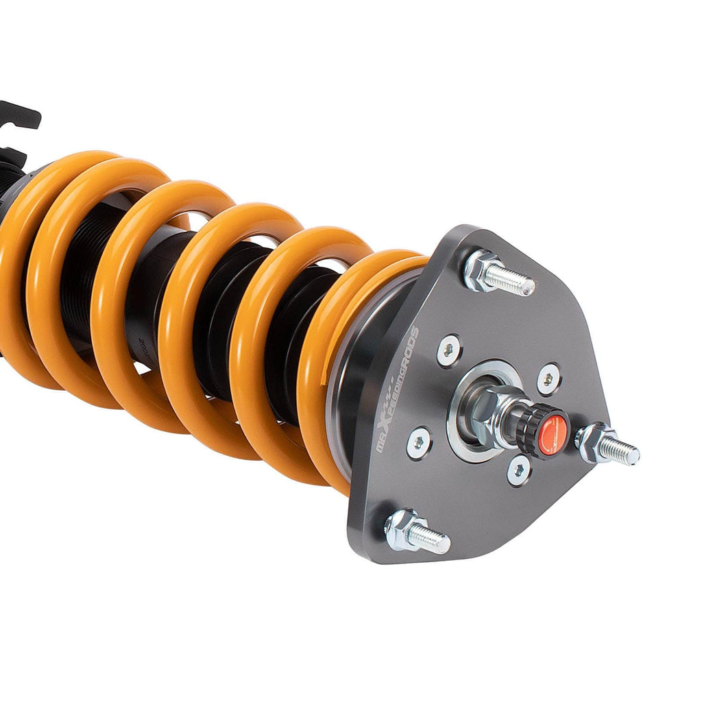 Maxpeedingrods T6 coilovers passar till Nissan 350Z Z33, Infiniti G35 V35 (2003-2008) | 24-stegs justerbara coilovers, endast RWD