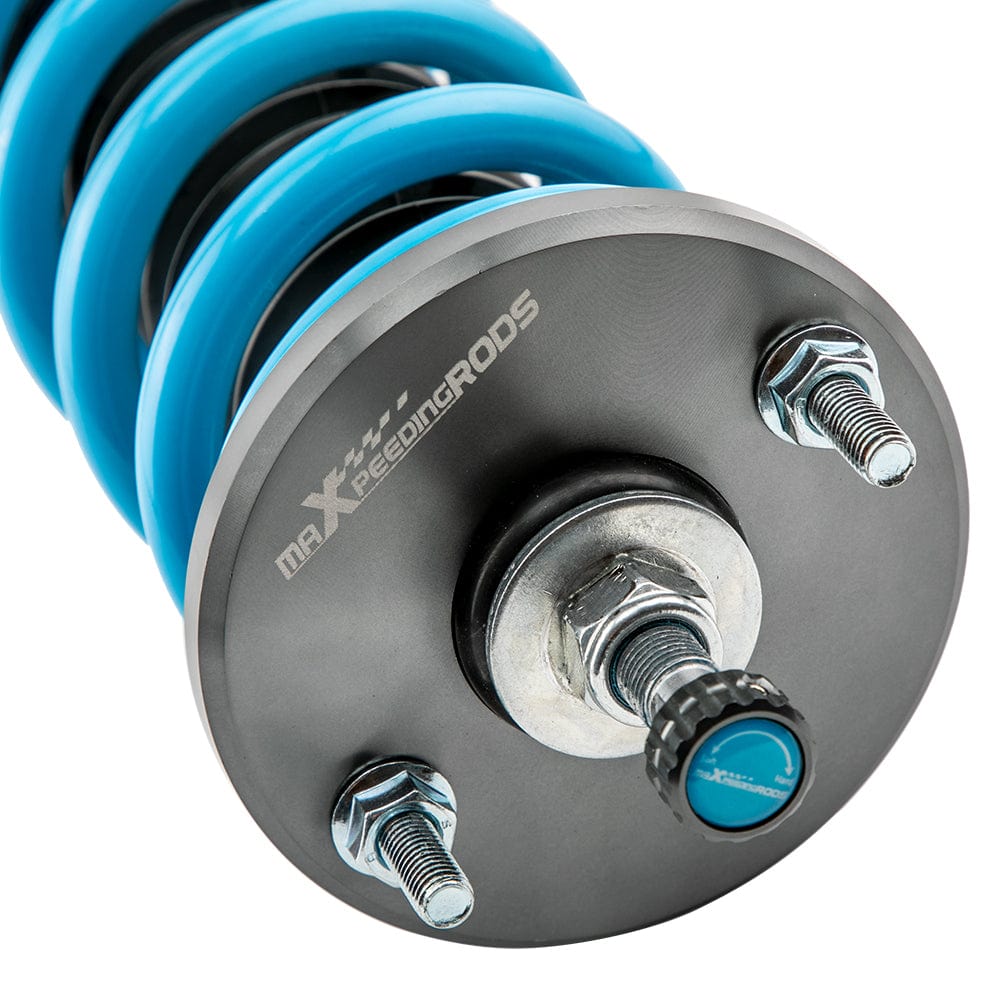 Maxpeedingrods T6 coilovers (gängade stötdämpare) passar till Nissan S13 200SX 180SX 240SX 1988-1999 | 24-stegs justerbara coilovers, sänkning 25-75 mm