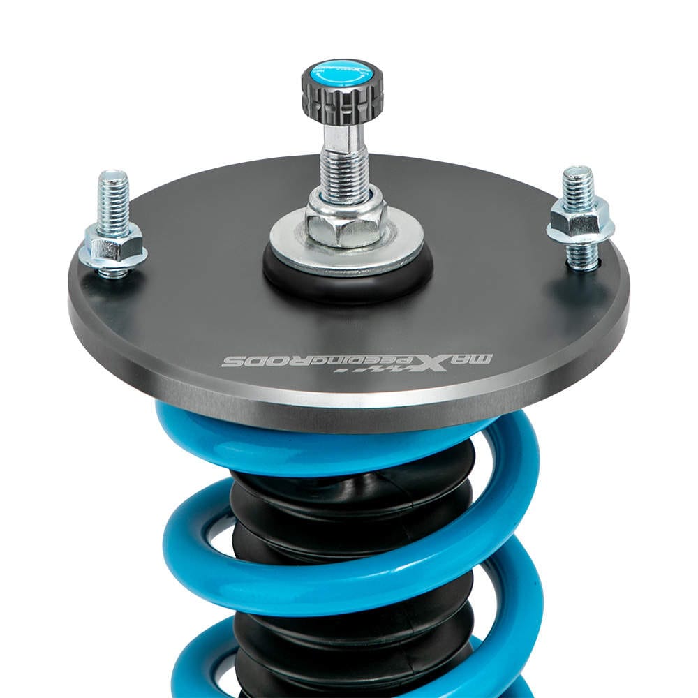 Maxpeedingrods T6 coilovers passar till Nissan S14 200SX, 240SX och Silvia 1994-1998 | 24-stegs justerbara coilovers, sänkning 1-3 tum
