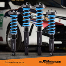 Ladda upp bild till gallerivisning, Maxpeedingrods T6 coilovers (gängade stötdämpare) passar till Jaguar XJ X350 (XJ8, XJR) 2003-2009 | 24-stegs justerbara coilovers, sänkning 25-75 mm