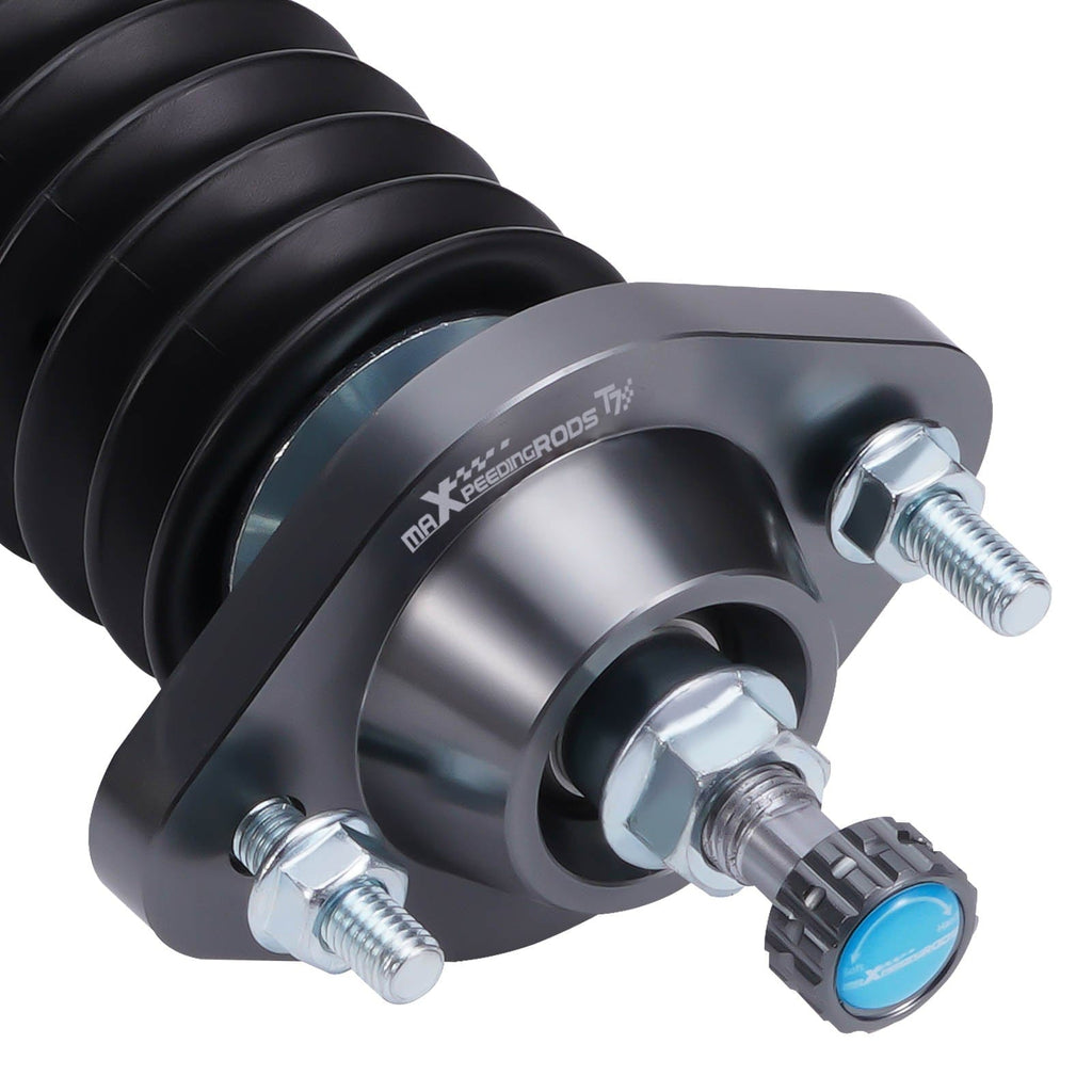 Maxpeedingrods T7 coilovers (gängade stötdämpare) passar till BMW 3-serie E36 1990-1999 | 24-stegs justerbara coilovers, sänkning 1-3 tum