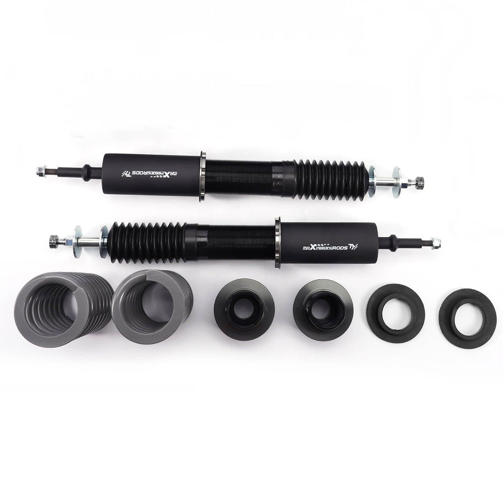 Maxpeedingrods T7 coilover-alusta (kierrealusta) sopii malliin BMW 3-sarja E90 E91 E92 E93 2004-2013 | 24-portaisesti säädettävä coilovers, madallus 25-75 mm