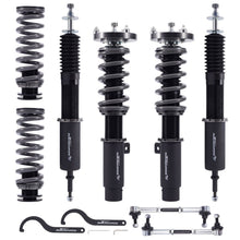 Ladda upp bild till gallerivisning, Maxpeedingrods T7 coilovers (gängade stötdämpare) passar till BMW 3-serie E90 E91 E92 E93 2004-2013 | 24-stegs justerbara coilovers, sänkning 25-75 mm