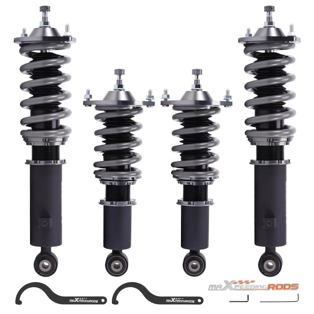Maxpeedingrods T7 coilovers (gängade stötdämpare) passar till Mazda MX-5 Miata NA NB (1989-2005) | 24-stegs justerbara coilovers