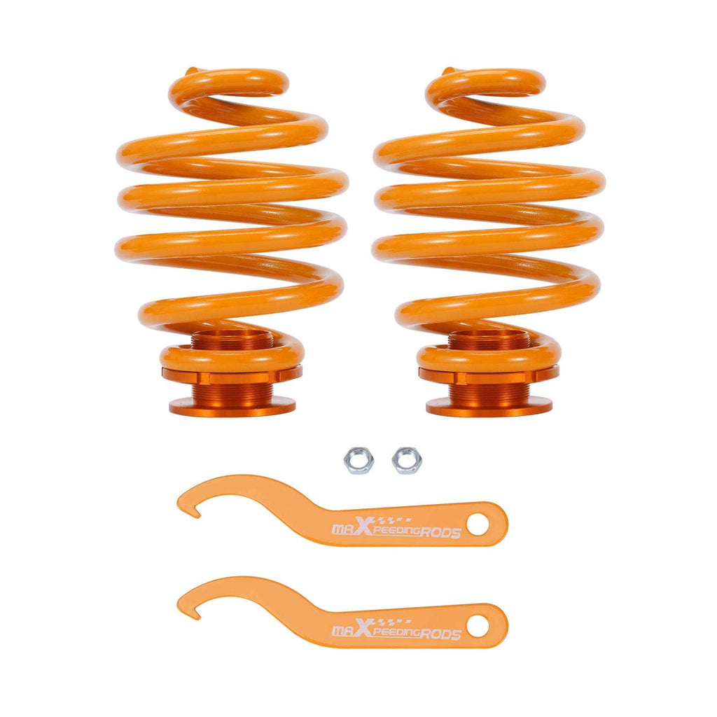 Justerbart senkesett egnet for BMW 3-serie E46 sedan, touring, coupé og cabriolet 1998–2007 | Høydejusterbare coilovers, inkl. camberplater