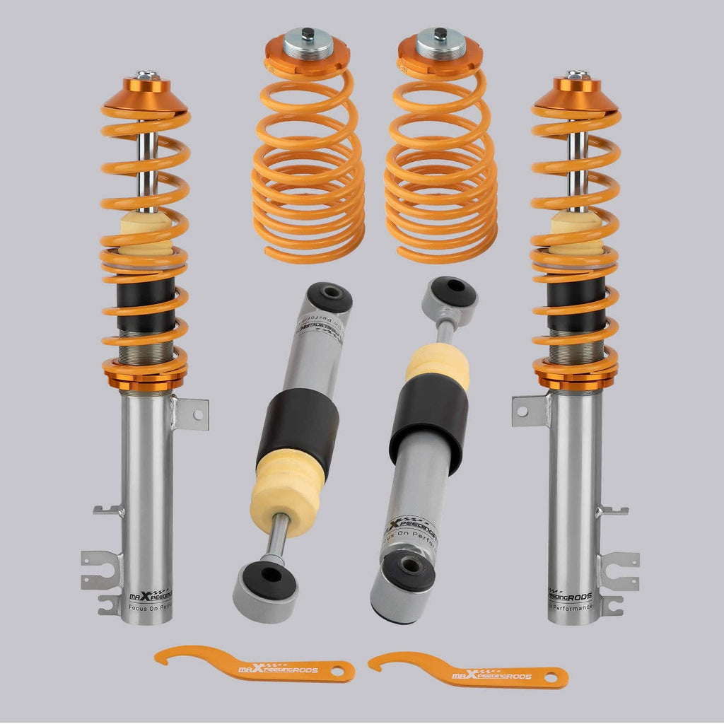 Gjengeunderstell egnet for Fiat 500 og Abarth 500 (fra 2007), Panda, Ford Ka 2 | Coilovers senking 35-75 mm