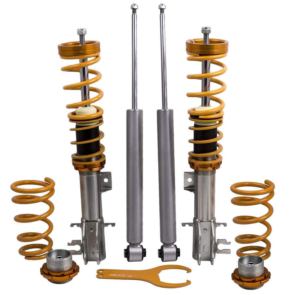 Coilover-kit geschikt för Fiat Grande Punto 199, Punto Evo, Abarth från 2005 | Coilover sänkning 0-25 mm