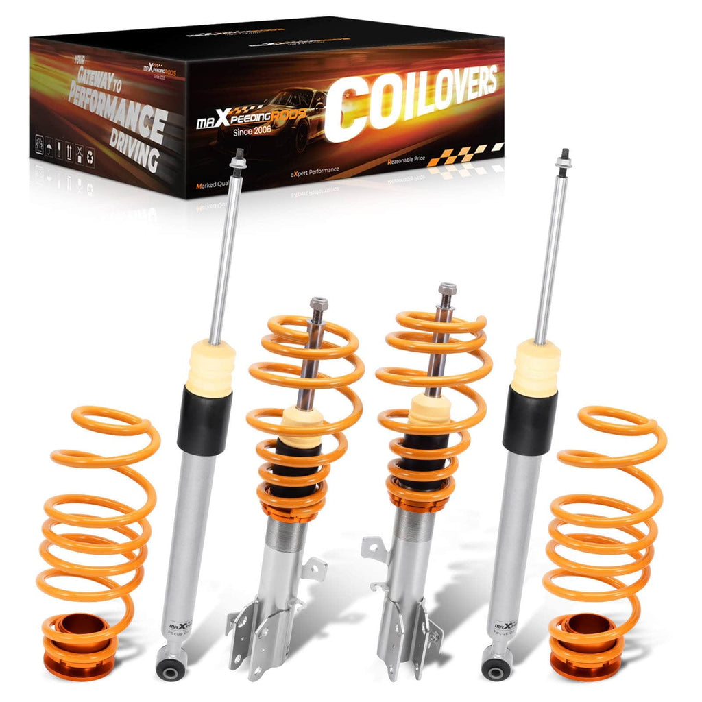 Coilovers passar till Ford Fiesta 6 (MK7, JA8) inkl. ST 2008-2019 | Coilovers sänkning 0-25 mm