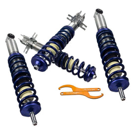 Gjengeunderstell egnet for VW Golf 1 (MK1) inkl. cabrio, Jetta 1, Scirocco 1 og 2 (1974-1993) | Coilovers sportsunderstell foran og bak