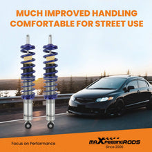 Ladda upp bild till gallerivisning, Gängad chassifjäder lämplig för VW Golf 1, Jetta 1, Scirocco 1 och 2 1975-1989 | Coilover-sänkning 1 tum