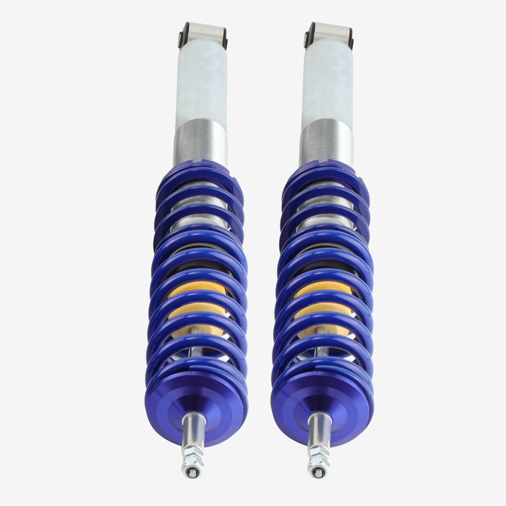Skruppesett egnet for VW Golf 2 og 3, Jetta 2, Vento, Corrado 1983-1999 | Coilovers med høydejustering