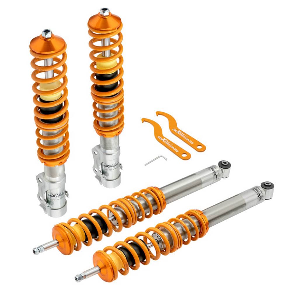 Gevindundervogn egnet til VW Golf 2 og 3, Jetta 2, Vento, Corrado 1984-2000 | Gevindundervogn sænkning op til 30 mm