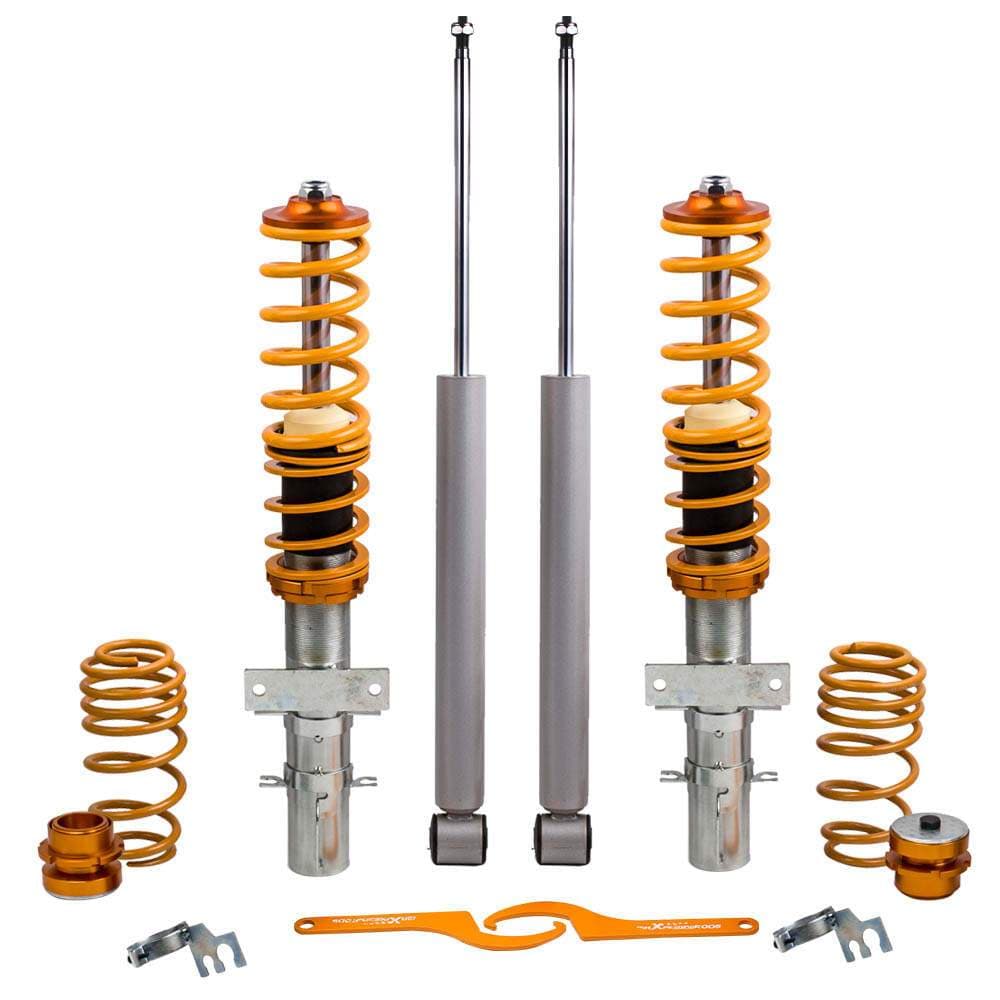 Gängvägsats lämplig för VW Polo 6R 6C, Seat Ibiza 6J, Audi A1 8X (2008-2018) | Coilovers sänkningssats