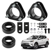 Last inn bildet i Galleri-visningsprogrammet, 2-tommers foran og 1,5-tommers bak fullt løftesett for Toyota RAV4 2006-2018 2012