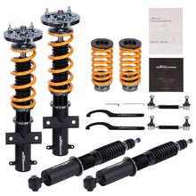 Lataa kuva Galleria-katseluun, Maxpeedingrods T6 coilover-alusta (kierrealusta) sopii malliin Ford Mustang S197 (mukaan lukien GT) 2005-2014 | 24-portaisesti säädettävä coilovers, madallus 25-75 mm