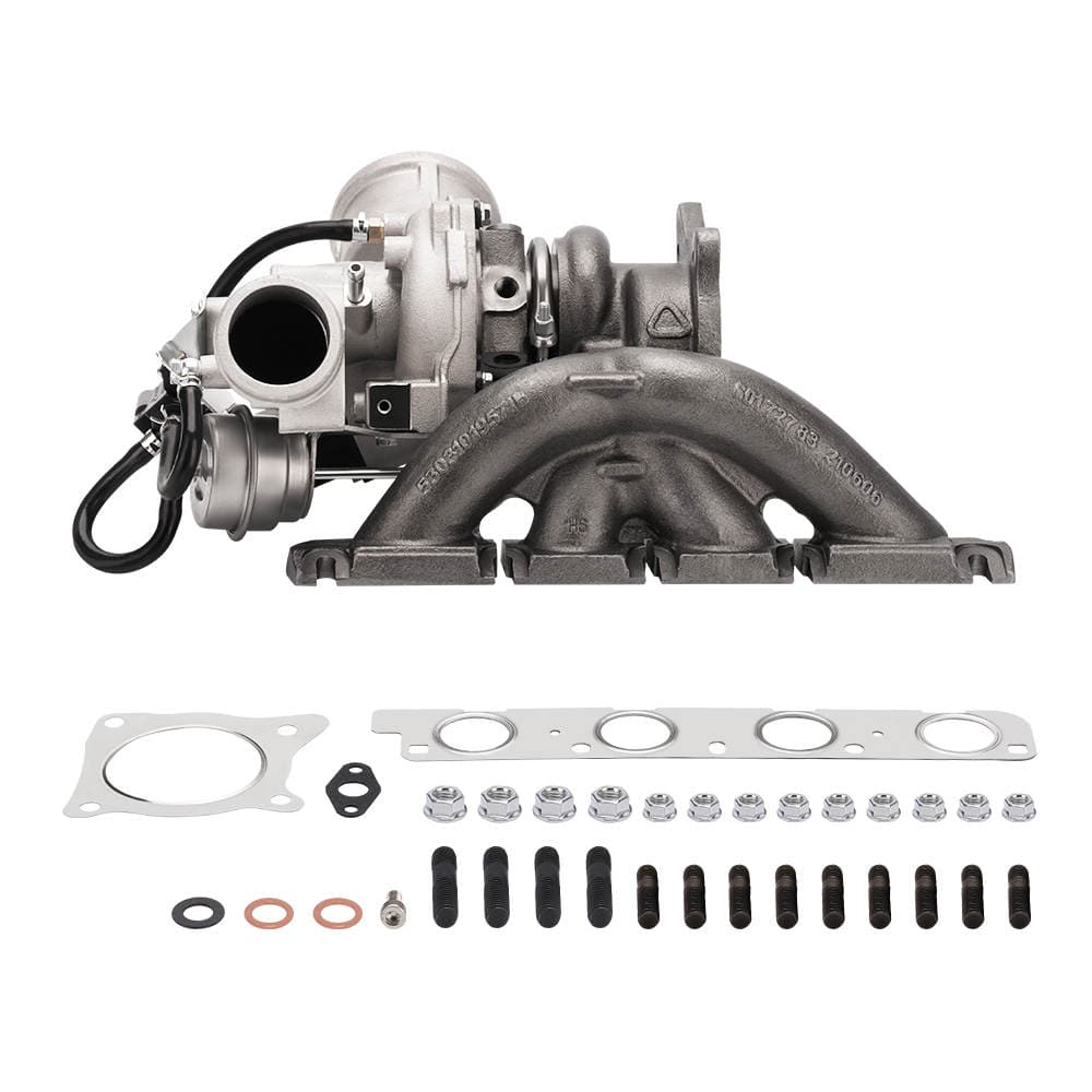 Turbo K03 sopii malleihin Audi A4 B7 A6 C6, Seat Exeo 2.0 TFSI 170-220 hv BGB BWE BUL BPJ 2004-2012 | 06D145701B 53039880106