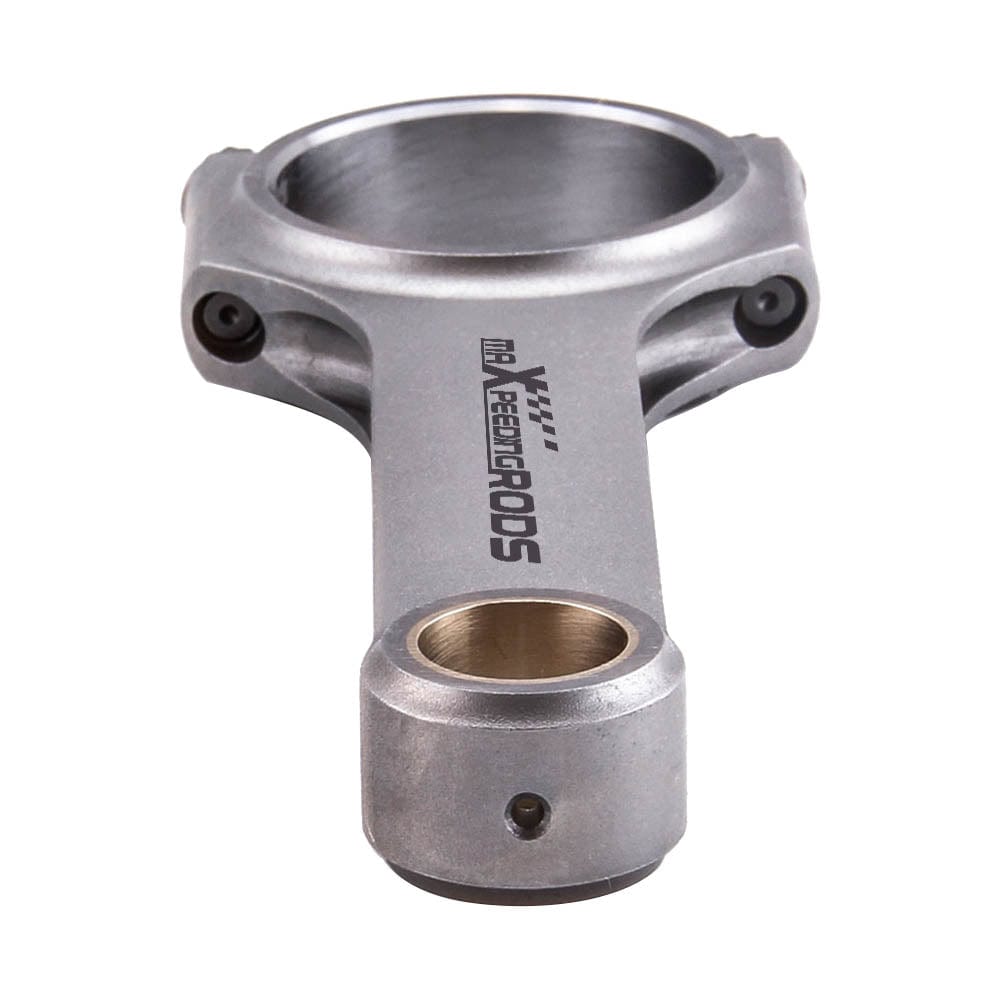 Smedede plejlstænger H-profil sæt à 4 passer til Mitsubishi 4G63 2. generation 7-bolts (Eclipse, Lancer Evo) | 156 mm, ARP 2000