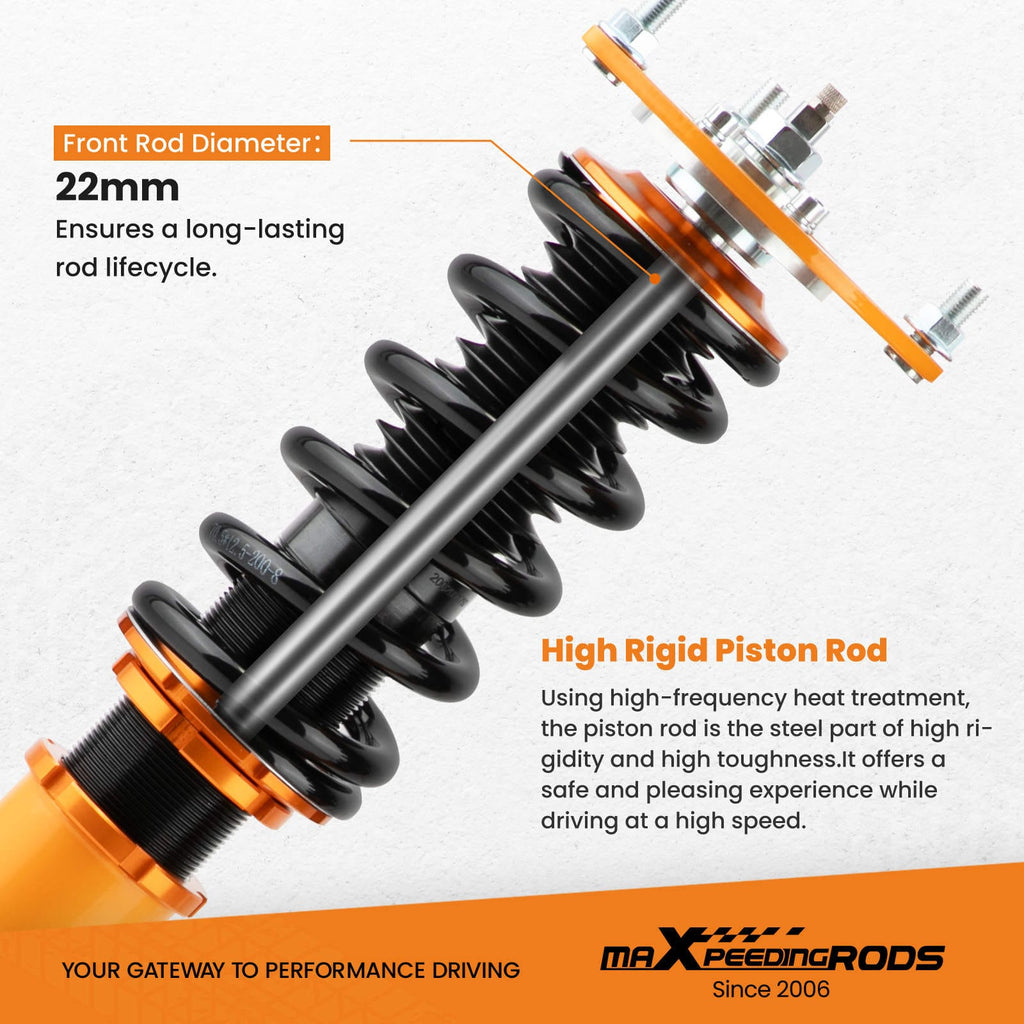 Coilovers lämpliga för Hyundai Veloster FS 1.6 (2013-2015) | Höjdjusterbara coilovers
