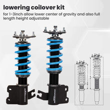 Last bildet i gallerivisningen, Maxpeedingrods T6-skruesett egnet for Nissan S13 Silvia 180SX (1988-1999) | 24-veis justerbare coilovers + HICAS-låsearmer
