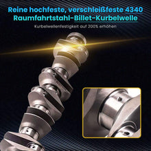 Last bildet i gallerivisningen, Passer til Nissan Skyline GTR R32 R33 R34 RB25 RB26 77,7 mm 4340-stål veivaksel