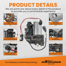 Indlæs billede til gallerivisning Luftaffjedringskompressor egnet til Land Rover Discovery 3/4, Range Rover Sport 2005-2014 | LR045251 LR023964