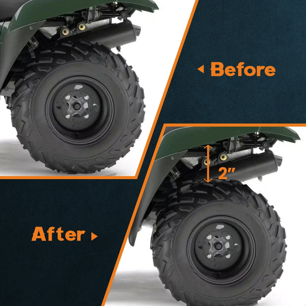 Hevesett 2 tommer passer til Kawasaki Brute Force 750i KVF750 2005-2018