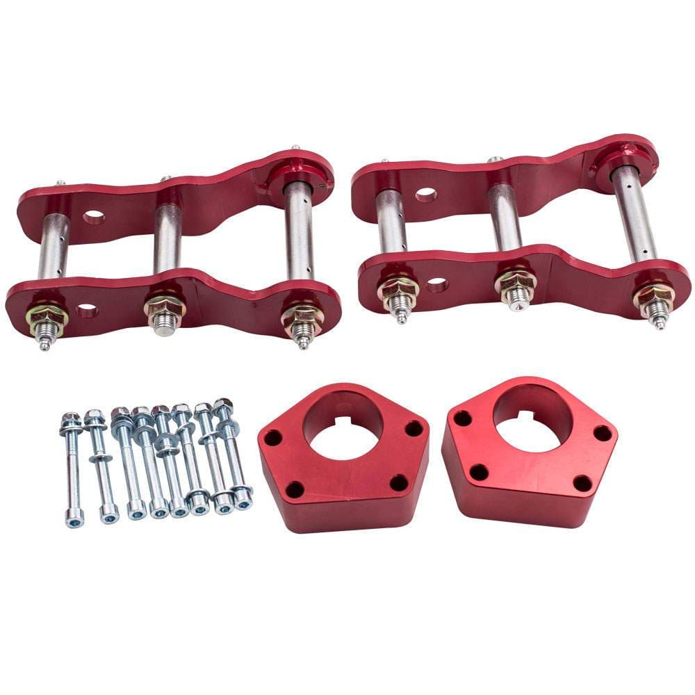 Bakre shackles och kulledsspacer lämpliga för Toyota Hilux KDN165 KDN170 190 2KD-FTV
