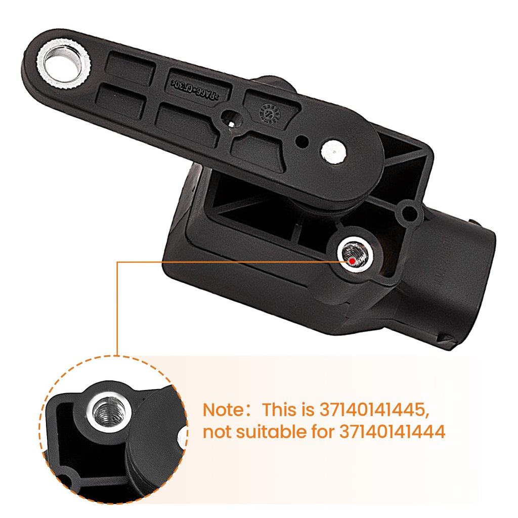 Høydesensor for frontlyktjustering egnet for BMW E46, E39, E60, E38, E65, E66, X3 E83, X5 E53, Z4 E85 37141093698 37146784697