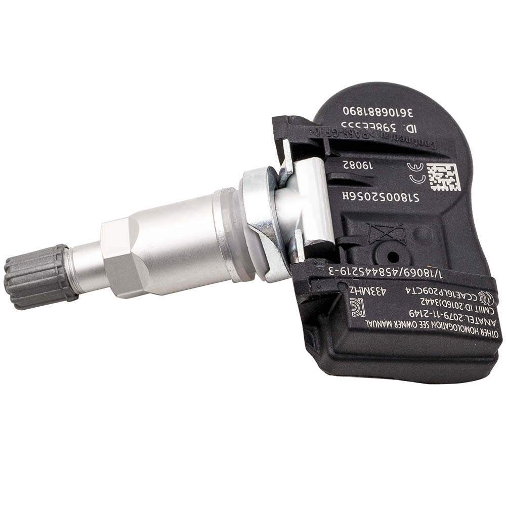 Velegnet til BMW F20 F21 F30 F32 F34 F36 F45 F46, Mini F55 4 stk. tryksensorer TPMS