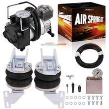 Last inn bildet i Galleri-visningsprogrammet, Luftbelg bak sett med 2 med 12V kompressorkit egnet for Mercedes-Benz Sprinter (2006-2022) enkelhjul | maks. 4000 kg