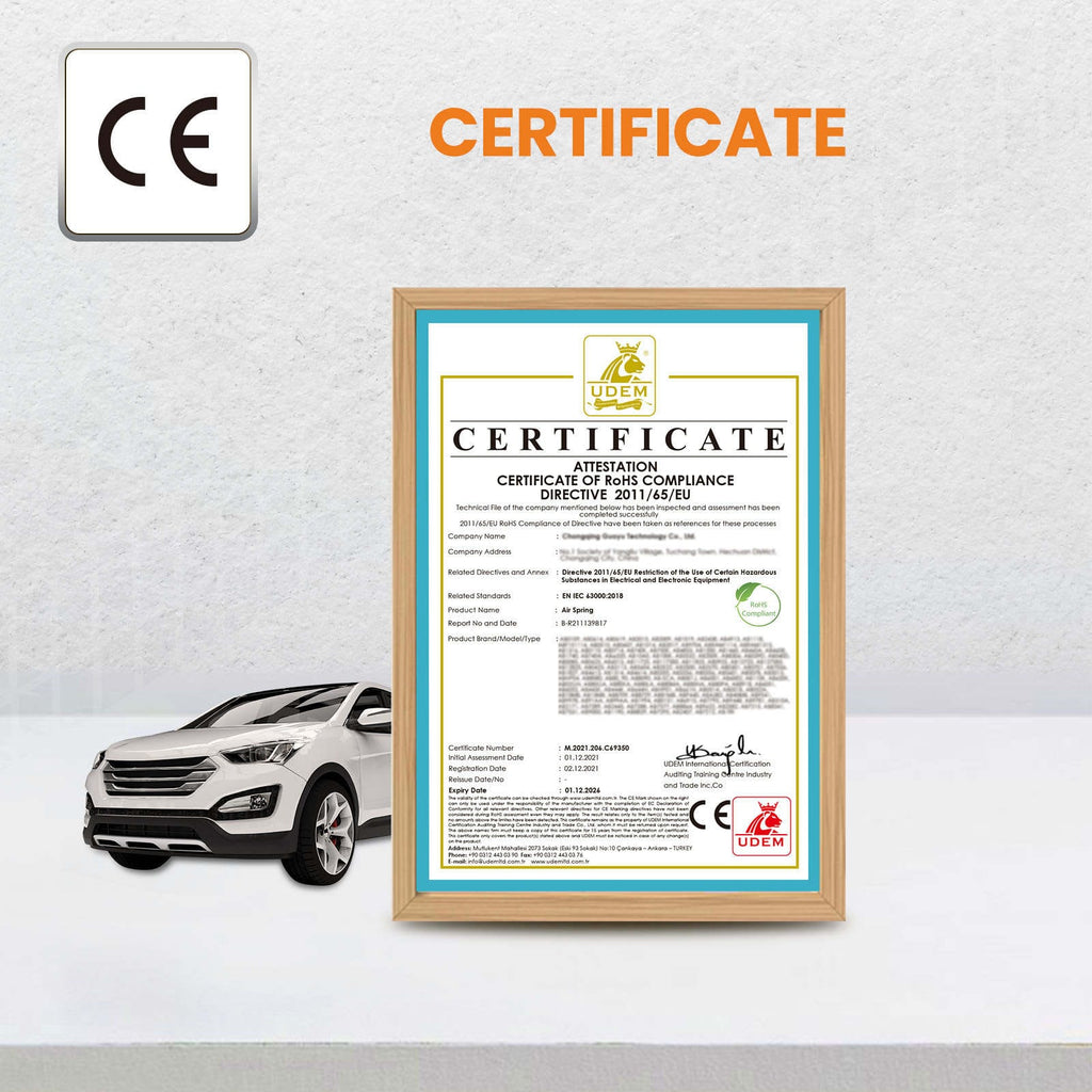 Luftaffjedring bagtil egnet til BMW 5-serie E61 530i 530d xDrive 37126765602 37126765603