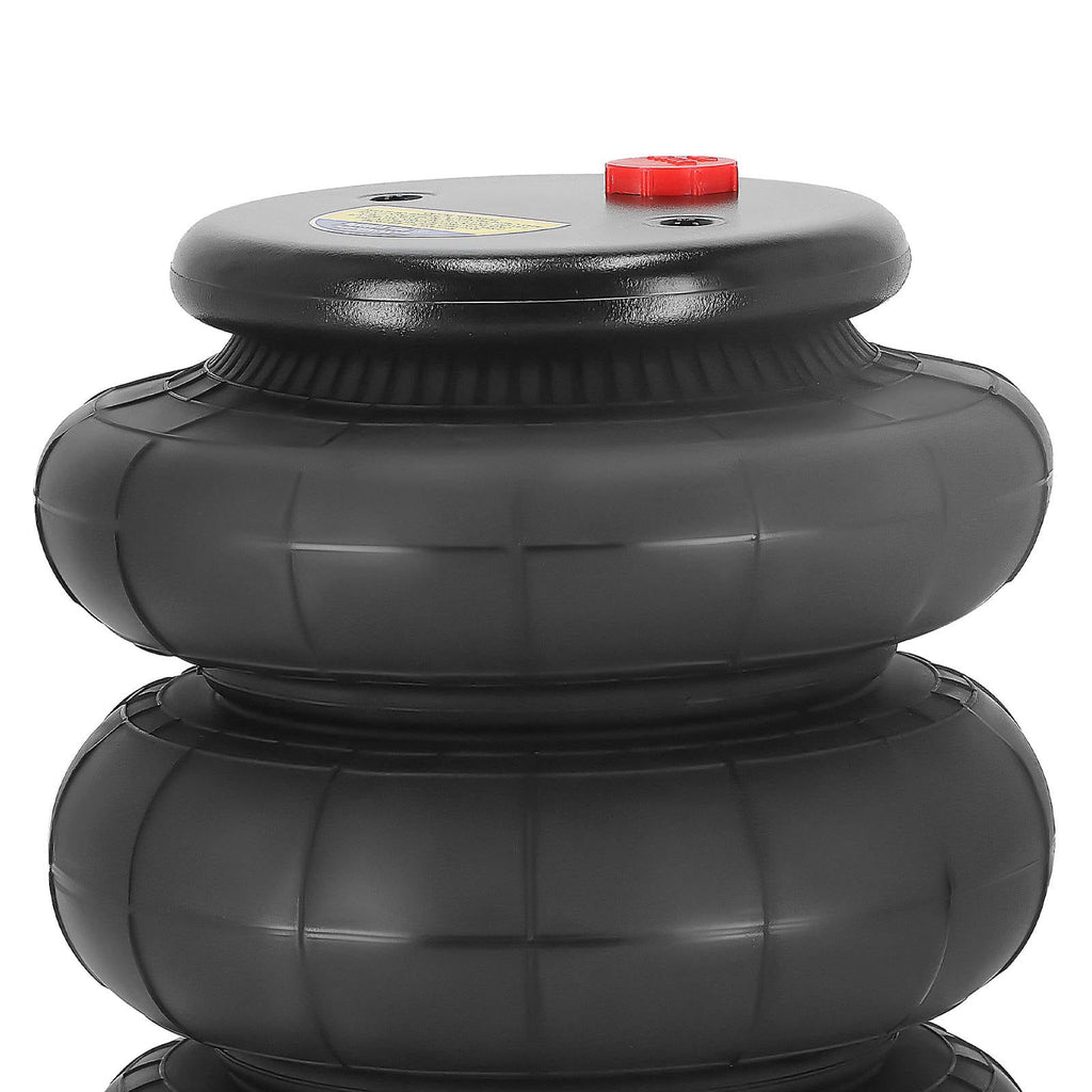 Luftbälgar universalsats om 2, tredubbel bälg 2600 lbs, 1/2-14NPT lämplig för bussar, lastbilar, släpvagnar och minilastbilar
