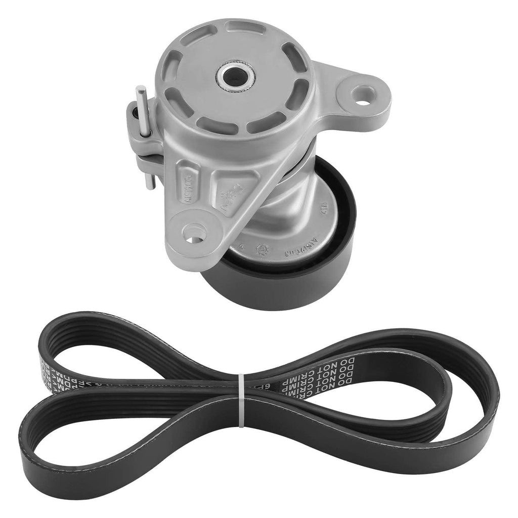 Ribbet kileremsett med strammer, egnet for Audi A1, A3 og A4 samt BMW og VW Golf 7 og Passat